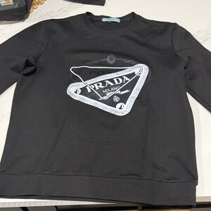 Prada Black Crewneck women’s Sweater